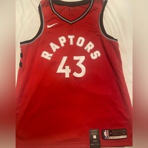 Red Raptors Basketball Jersey - Adult 52 M/L